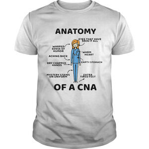 Anatomy Of A Cna Shirt